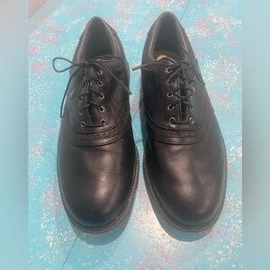Classic Black Men's Golf Shoes